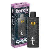 Torch Cryo THC-A Disposabe Vape Pen Grape Gelato Indica 7.5g